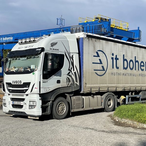 Rychlé dodávky hutního materiálu po celé ČR