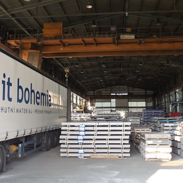 IT Bohemia, s.r.o. dodává hutní materiál pro České Budějovice